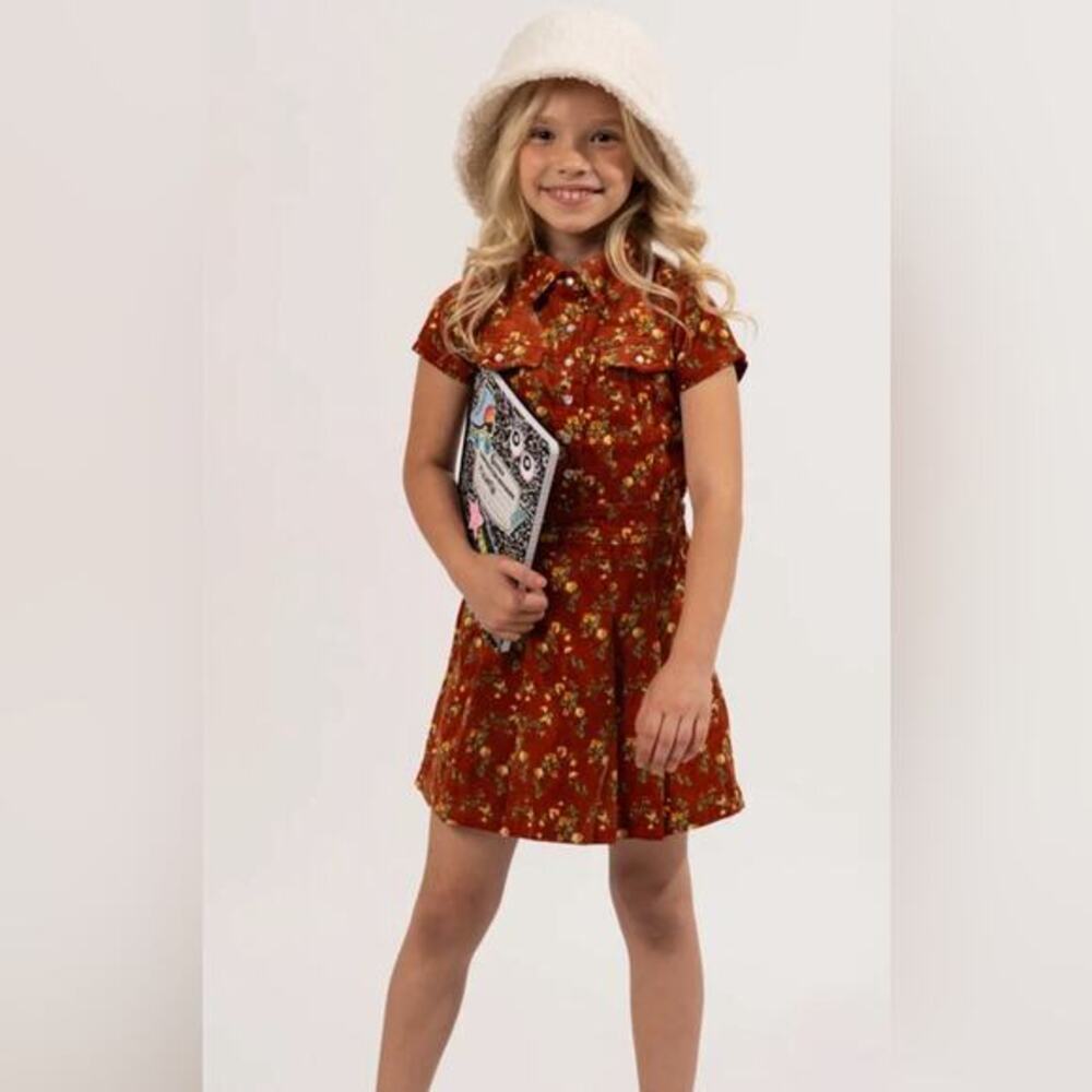 Girls Corduroy Dress Sz 14